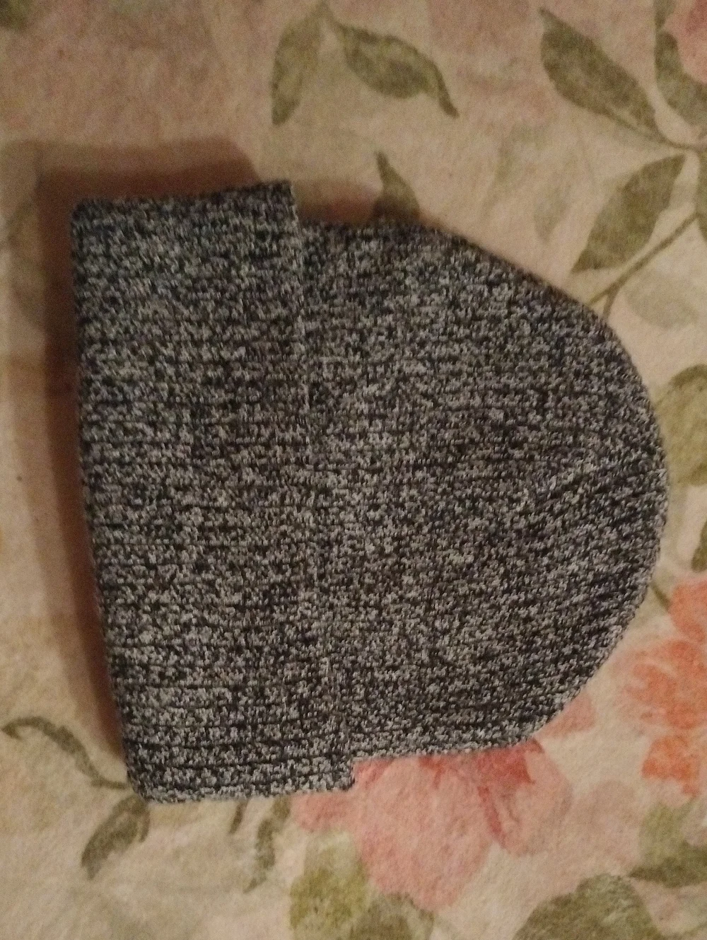 Heathered Gray Knit Beanie